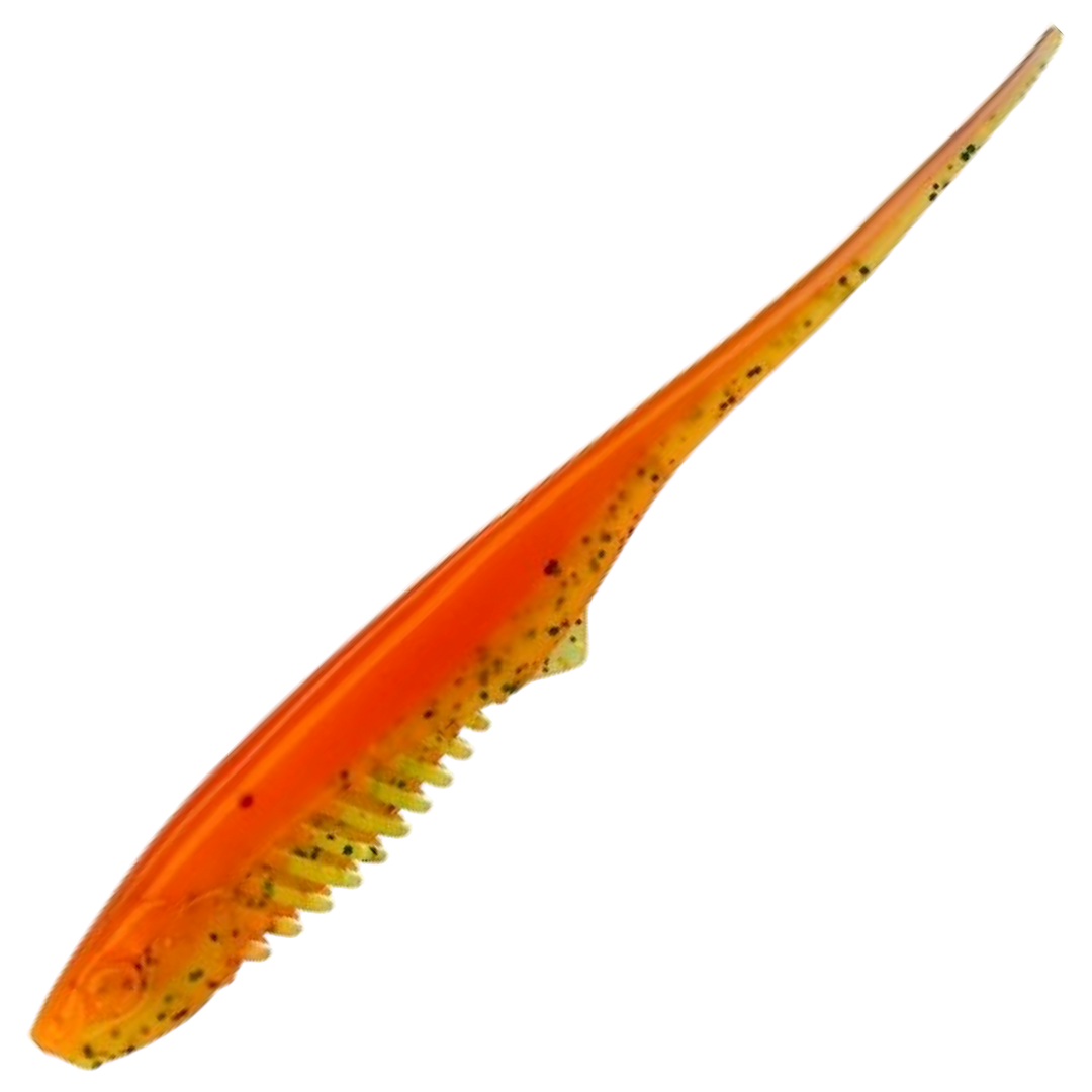 Gunki Mosquito Jigi 11cm, väri Orange Chart Belly: oranssi selkä, keltainen vatsa ja mustat pilkut
