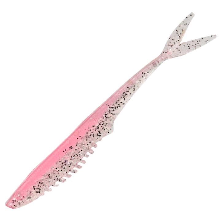 Gunki Pacemaker Jigi 10cm, väri Pink Phantom: läpikuultava vaaleanpunainen runko ja mustat pilkut