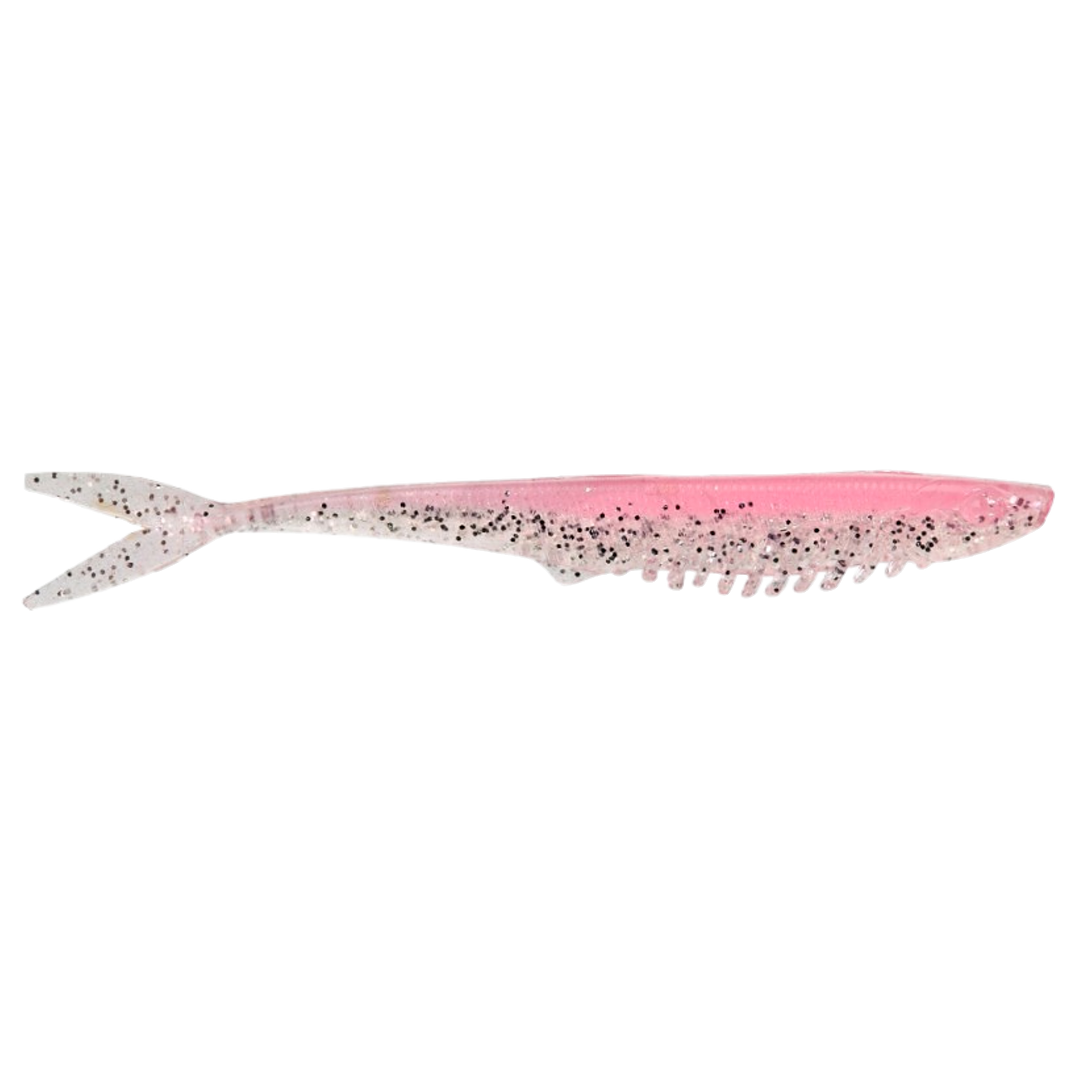 Gunki Pacemaker Jigi 10cm Pink Phantom sivulta, pää oikealla