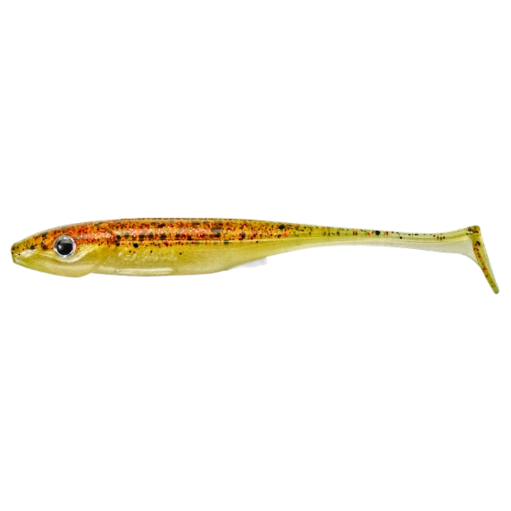 Gunki Whiz Jigi 12,5cm Brown Sugar Green &amp; Red FLK sivulta, pää vasemmalla