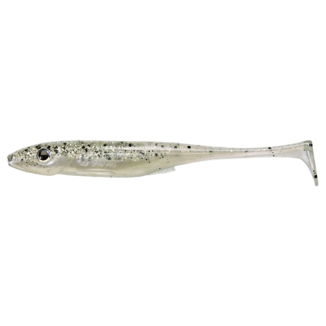 Gunki Whiz Jigi 12,5cm Salt &amp; Pepper sivulta, pää vasemmalla