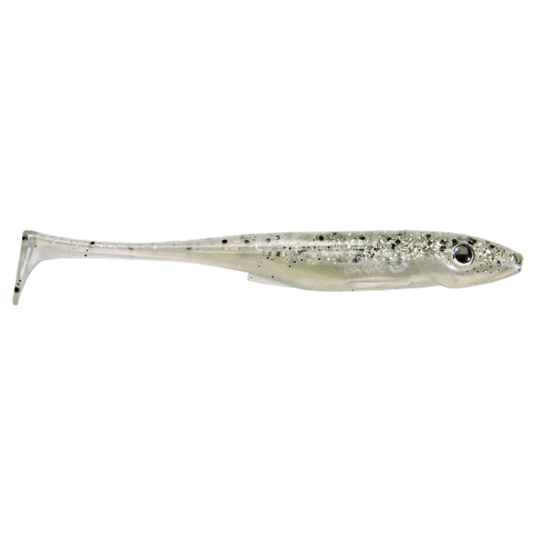 Gunki Whiz Jigi 12,5cm Salt &amp; Pepper sivulta, pää oikealla