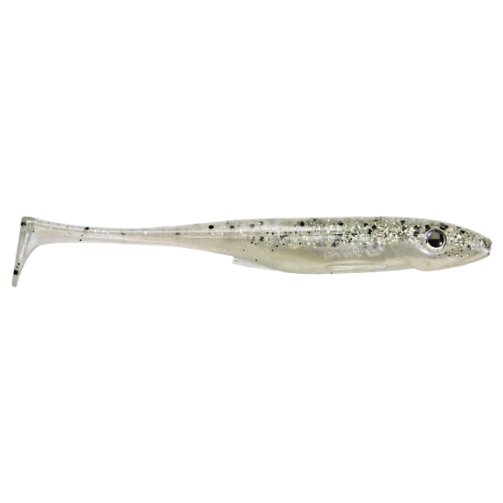 Gunki Whiz Jigi 12,5cm Salt &amp; Pepper sivulta, pää oikealla