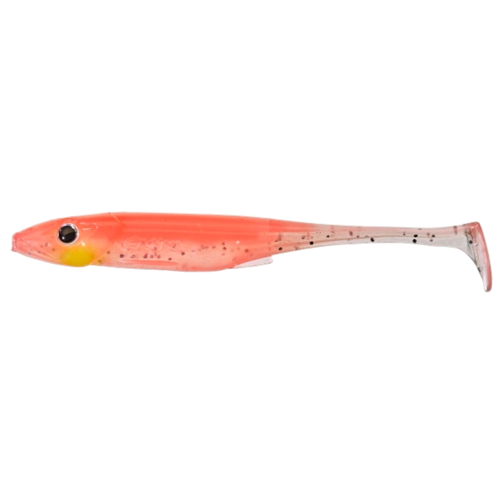 Gunki Whiz Jigi 12,5cm UV Laser Pink sivulta, pää vasemmalla