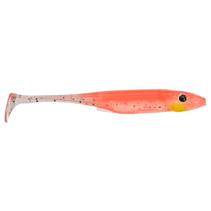 Gunki Whiz Jigi 12,5cm UV Laser Pink sivulta, pää oikealla