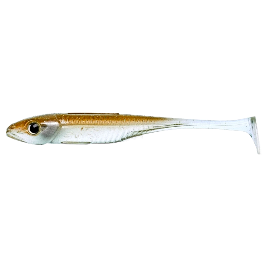 Gunki Whiz Jigi 7,6cm Smelt Paradise sivulta, pää vasemmalla