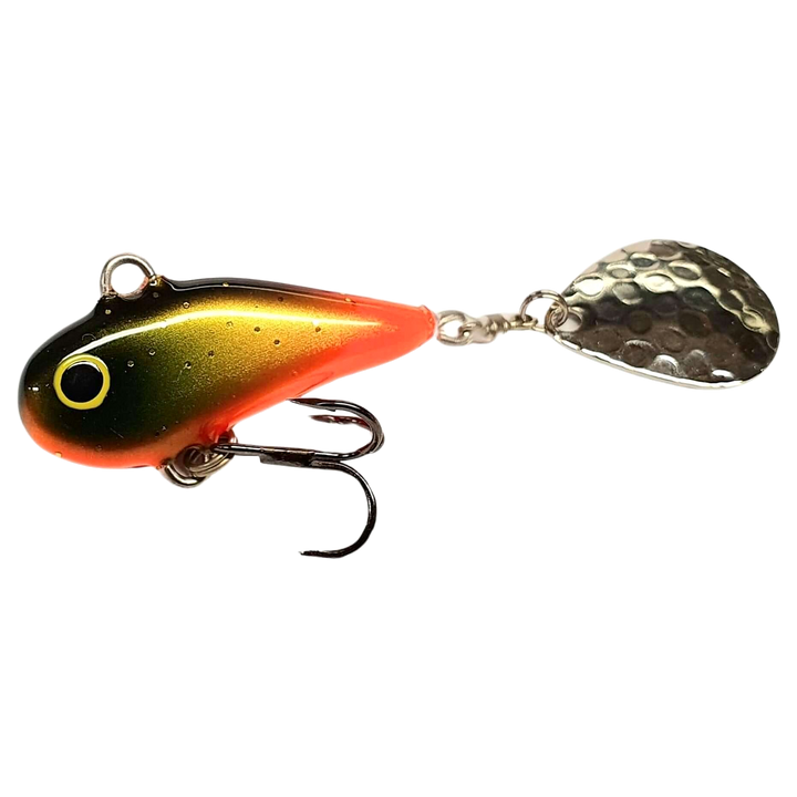 Halme Spintail 35mm 13g 048 Ronksu sivulta, pää vasemmalla