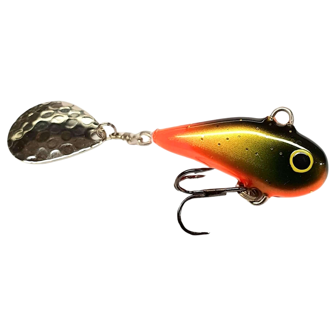Halme Spintail 35mm 13g 048 Ronksu sivulta, pää oikealla