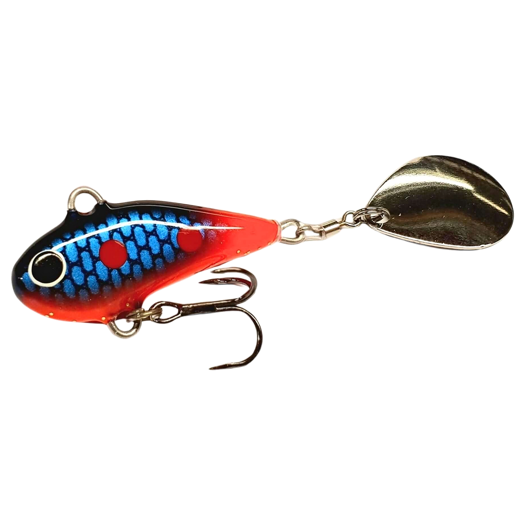 Halme Spintail 35mm 13g 049 Kruppi sivulta, pää vasemmalla