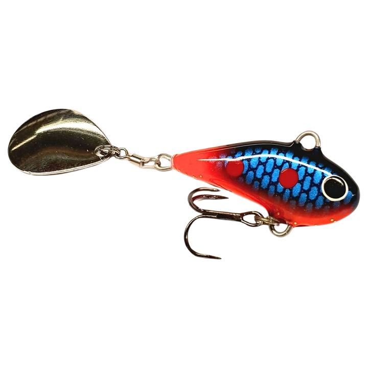 Halme Spintail 35mm 13g 049 Kruppi sivulta, pää oikealla