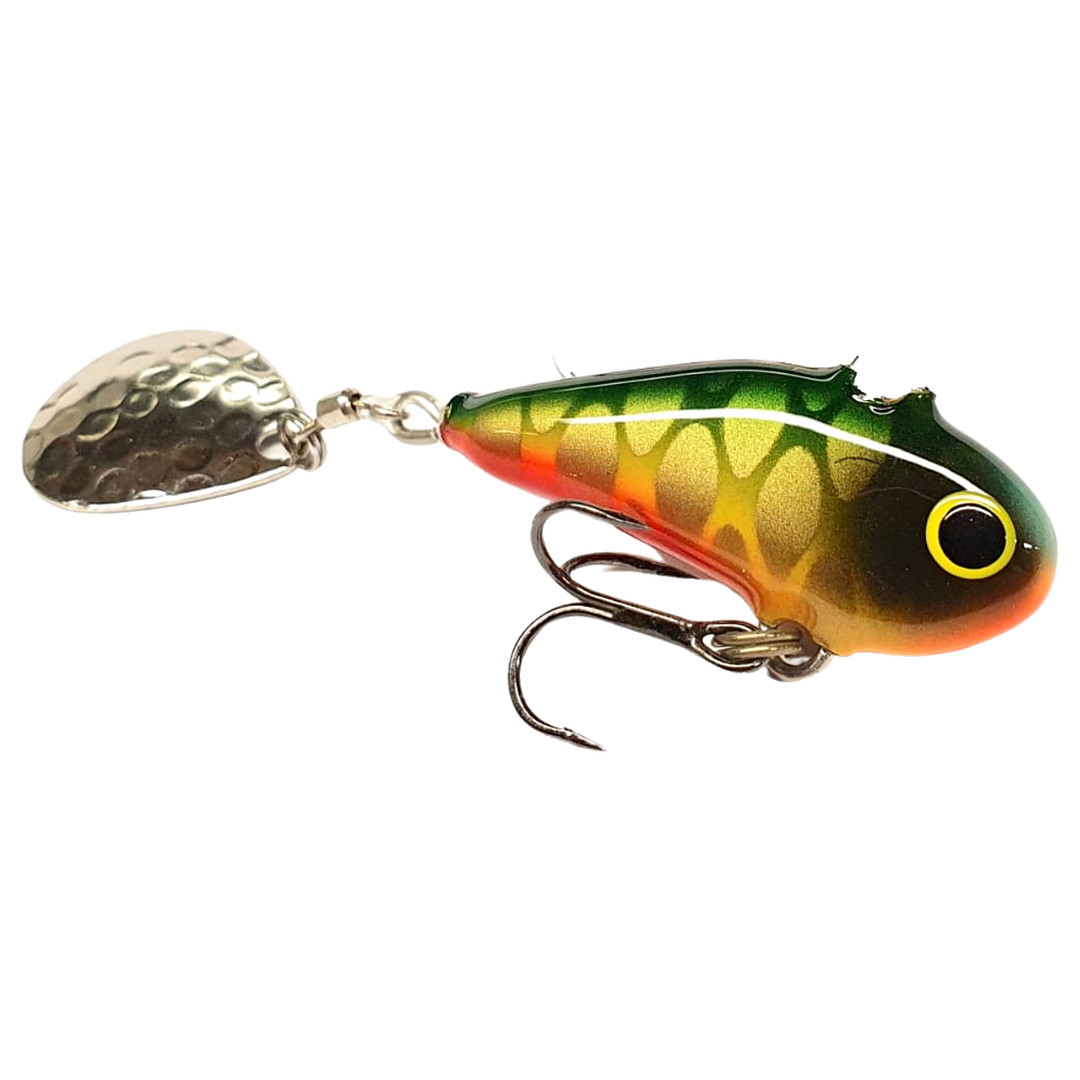 Halme Spintail 35mm 13g 070 Papukaija sivulta, pää oikealla