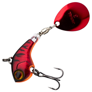 Illex Deracoup Spintail 14g 2.8cm | Aurora Red Tiger