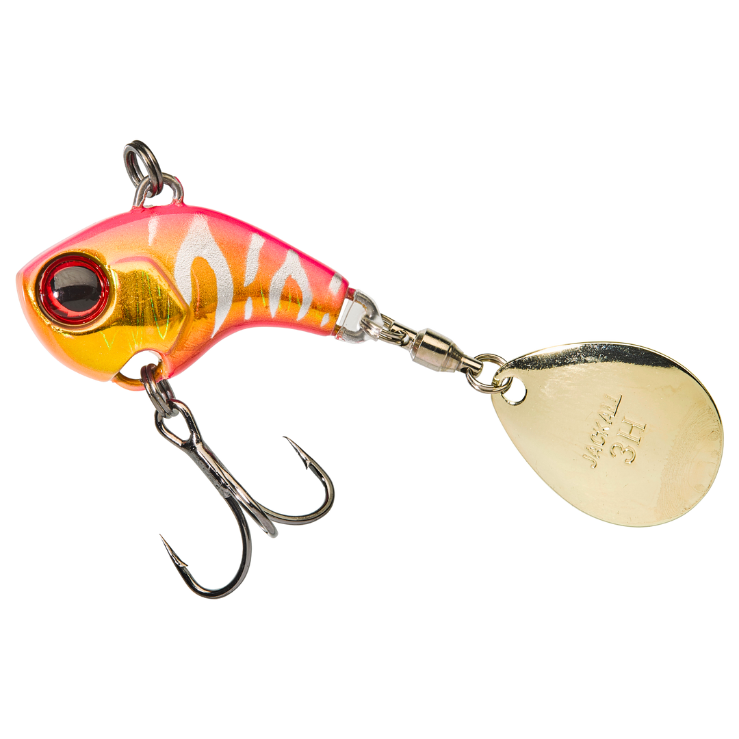 Illex Deracoup Spintail 14g 2.8cm Momotora sivulta, pää vasemmalla