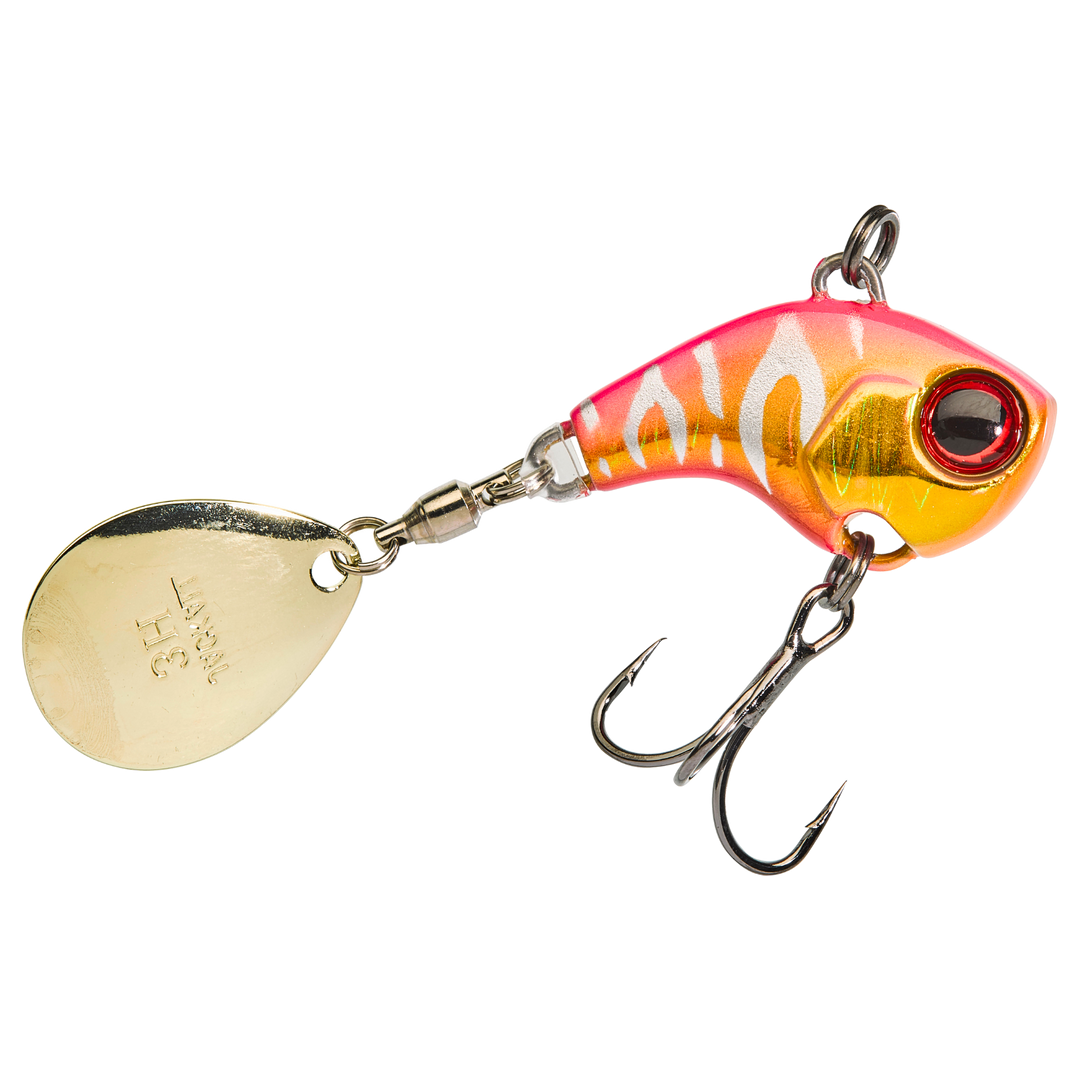Illex Deracoup Spintail 14g 2.8cm Momotora sivulta, pää oikealla