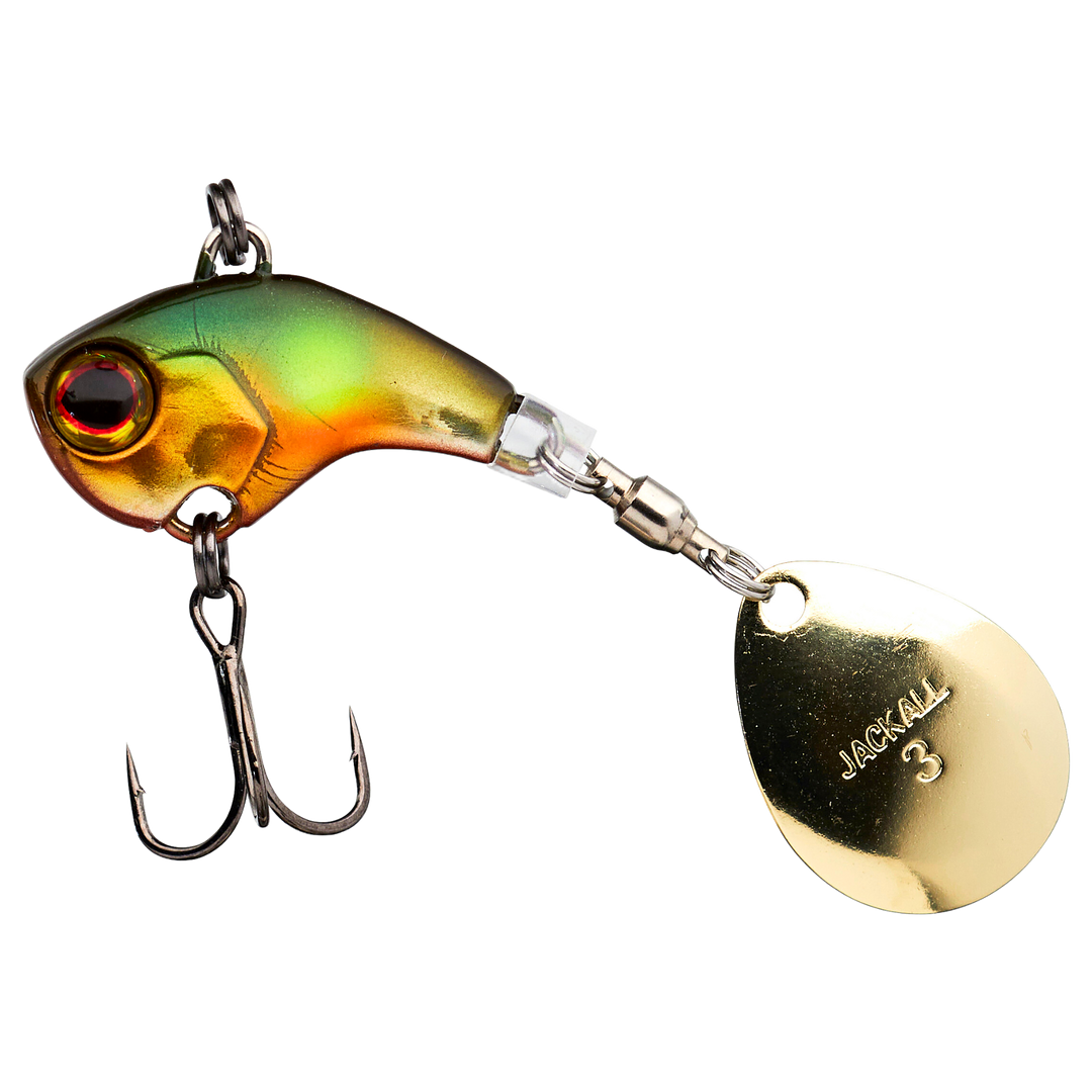 Illex Deracoup Spintail 21g 3.2cm NF Ayu sivulta, pää vasemmalla