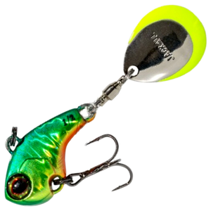 Jackall Deracoup Spintail 14g | Lit Hl Lime Gold