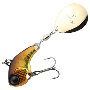 Jackall Deracoup Spintail 7g | Silver Powder Gold & Black