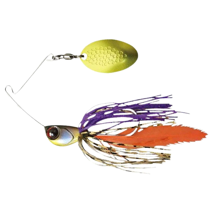 Jackall Deraspin Spinnerbait 7g Strong Girl sivulta, pää vasemmalla