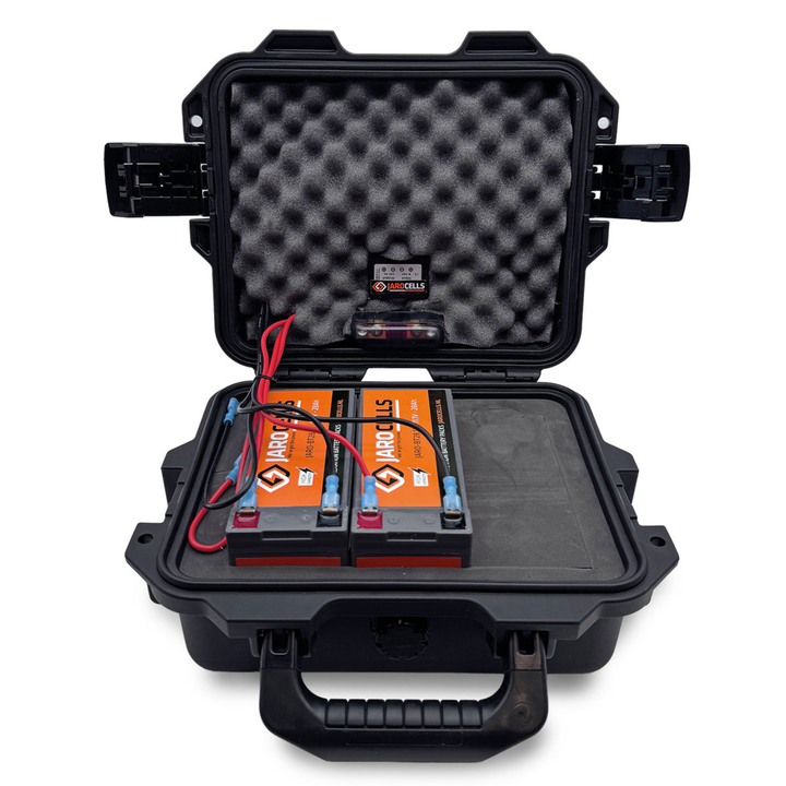 Jarocells Litiumakku 12V 56Ah Li-Ion Kantolaukussa