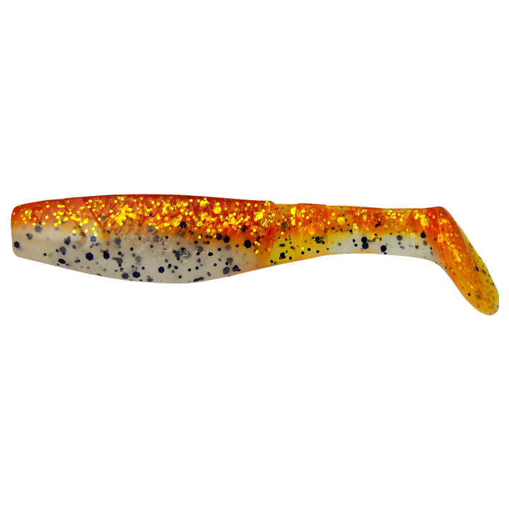 K.P Baits Original Shad Jigi 2.5" 041 sivulta, pää vasemmalla