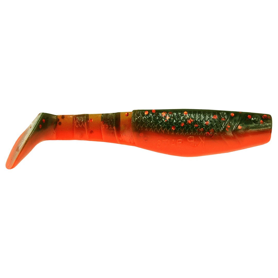 K.P Baits Original Shad Jigi 2.5" 052 sivulta, pää oikealla