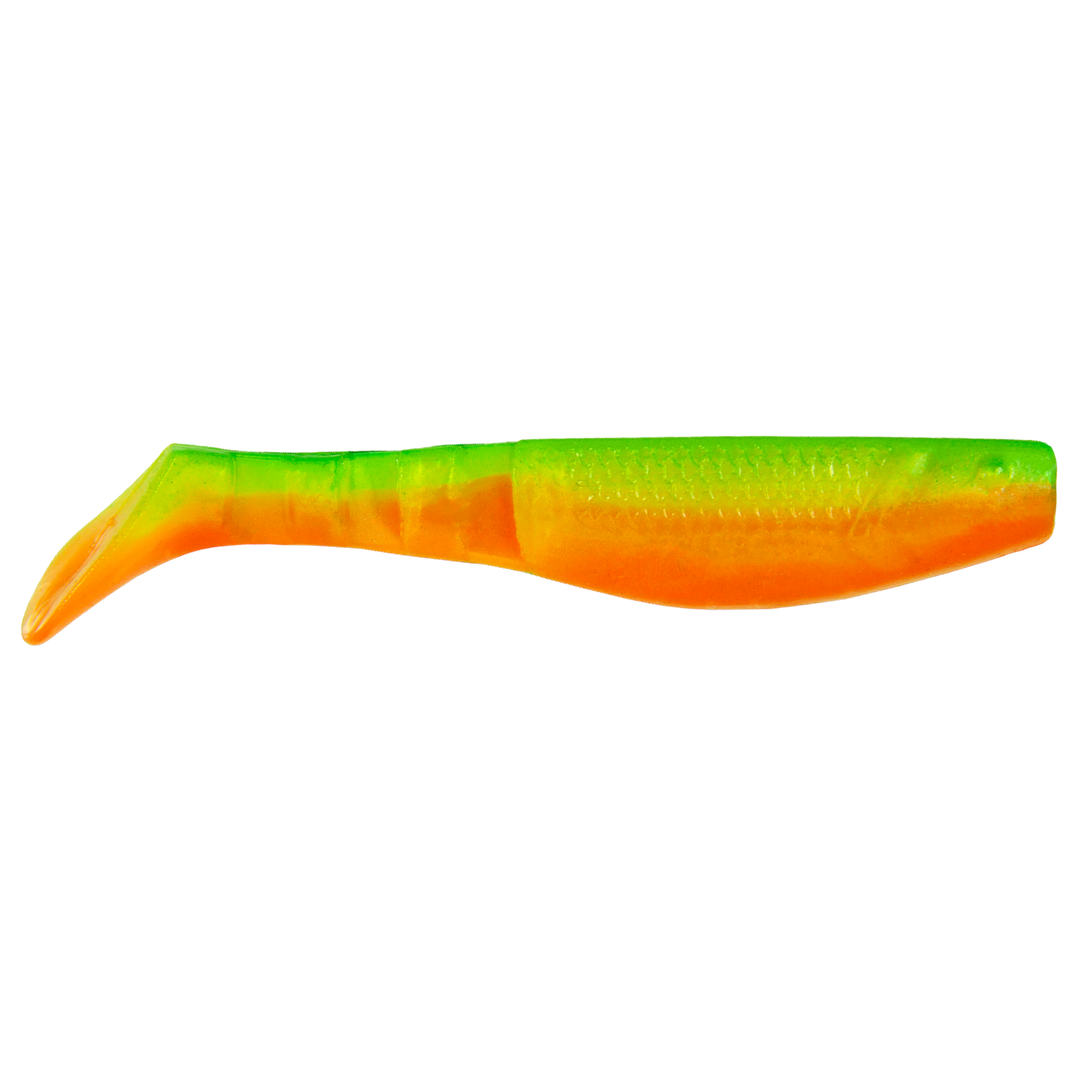 K.P Baits Original Shad Jigi 2.5" 093 sivulta, pää oikealla