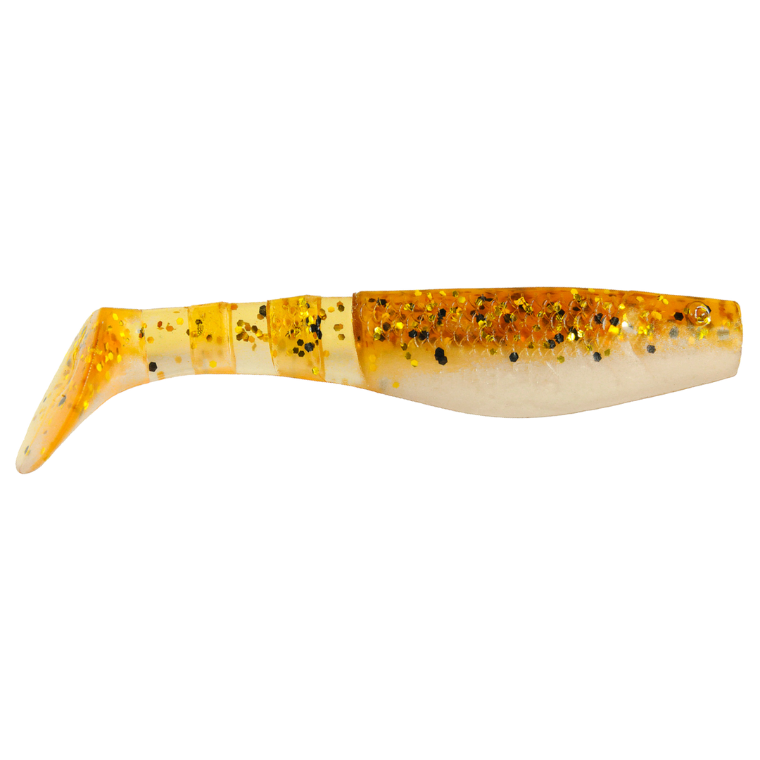 K.P Baits Original Shad Jigi 2.5" 214 sivulta, pää oikealla