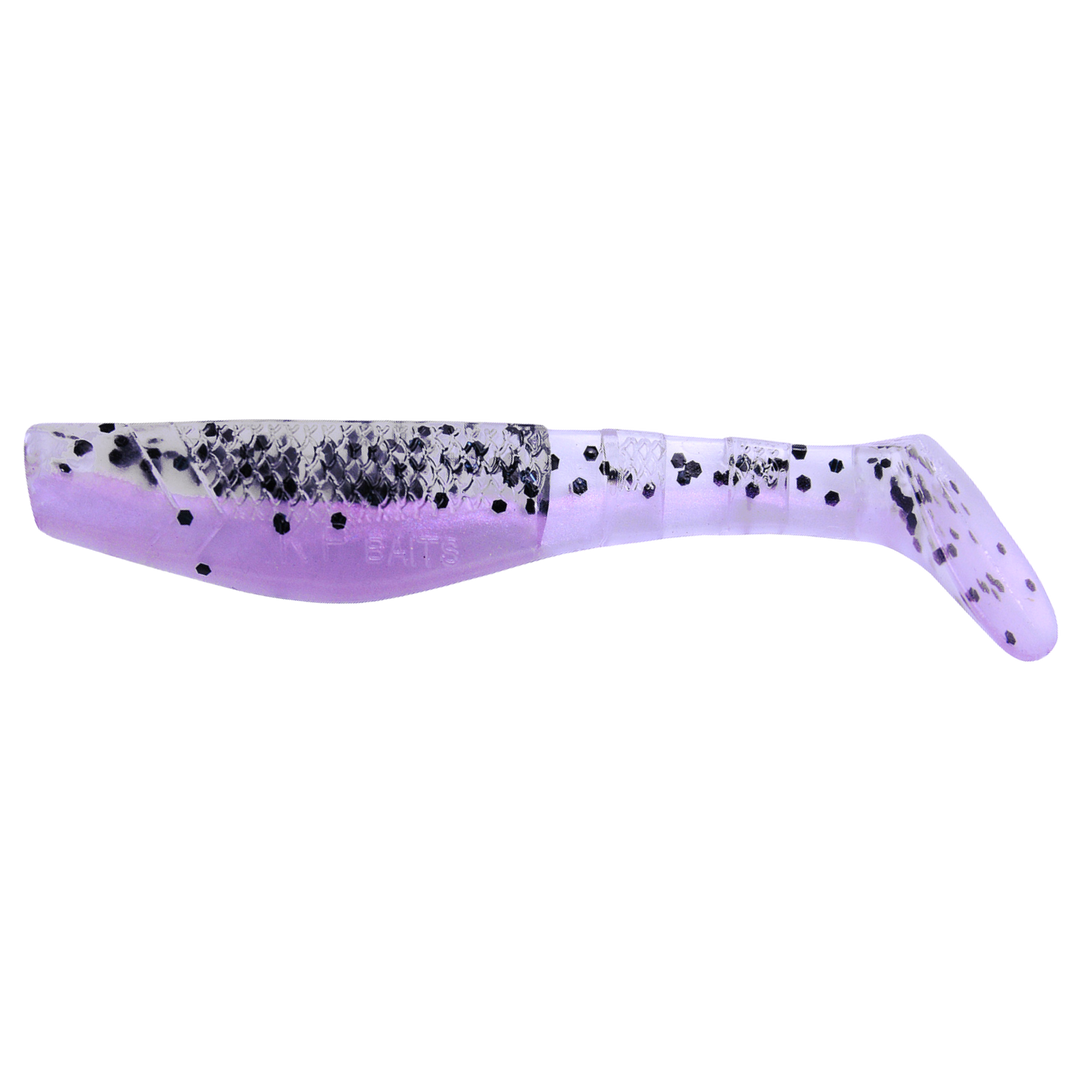 K.P Baits Original Shad Jigi 2.5" 224 sivulta, pää vasemmalla
