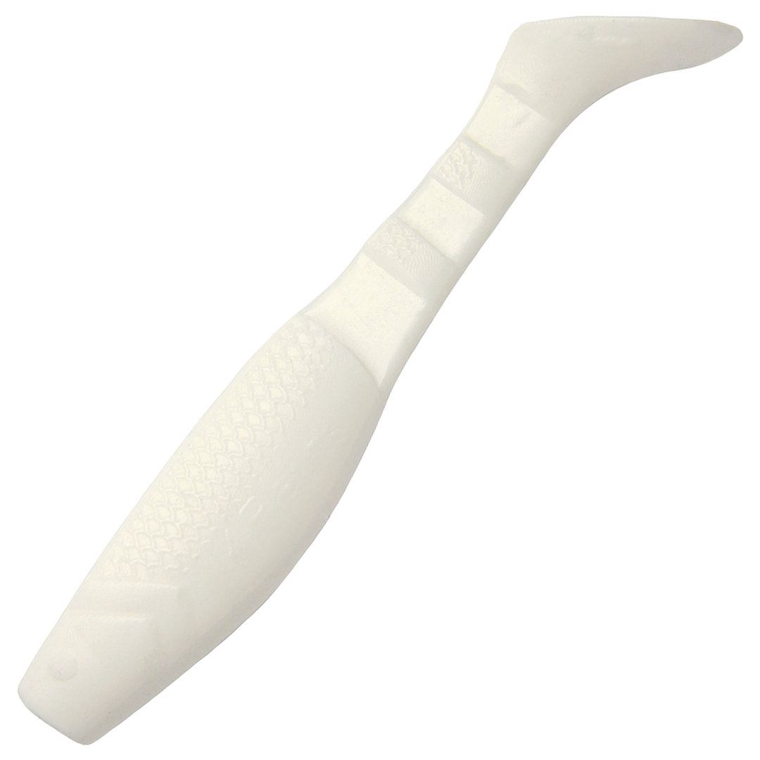 K.P Baits Original Shad Jigi 2", väri 001: valkoinen runko