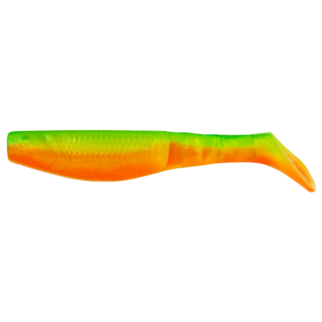 K.P Baits Original Shad Jigi 2" 093 sivulta, pää vasemmalla