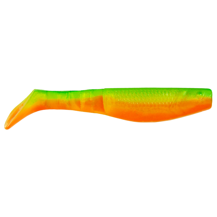 K.P Baits Original Shad Jigi 2" 093 sivulta, pää oikealla