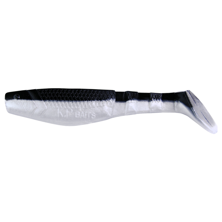 K.P Baits Original Shad Jigi 2" 101 sivulta, pää vasemmalla
