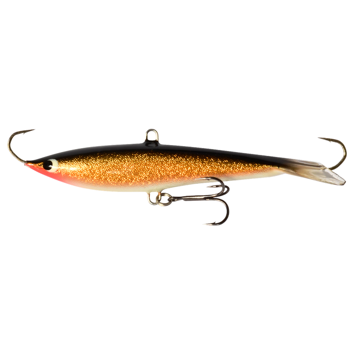 Kaweri 100 Kevennetty Tasapaino 100mm 21g F2 sivulta, pää vasemmalla