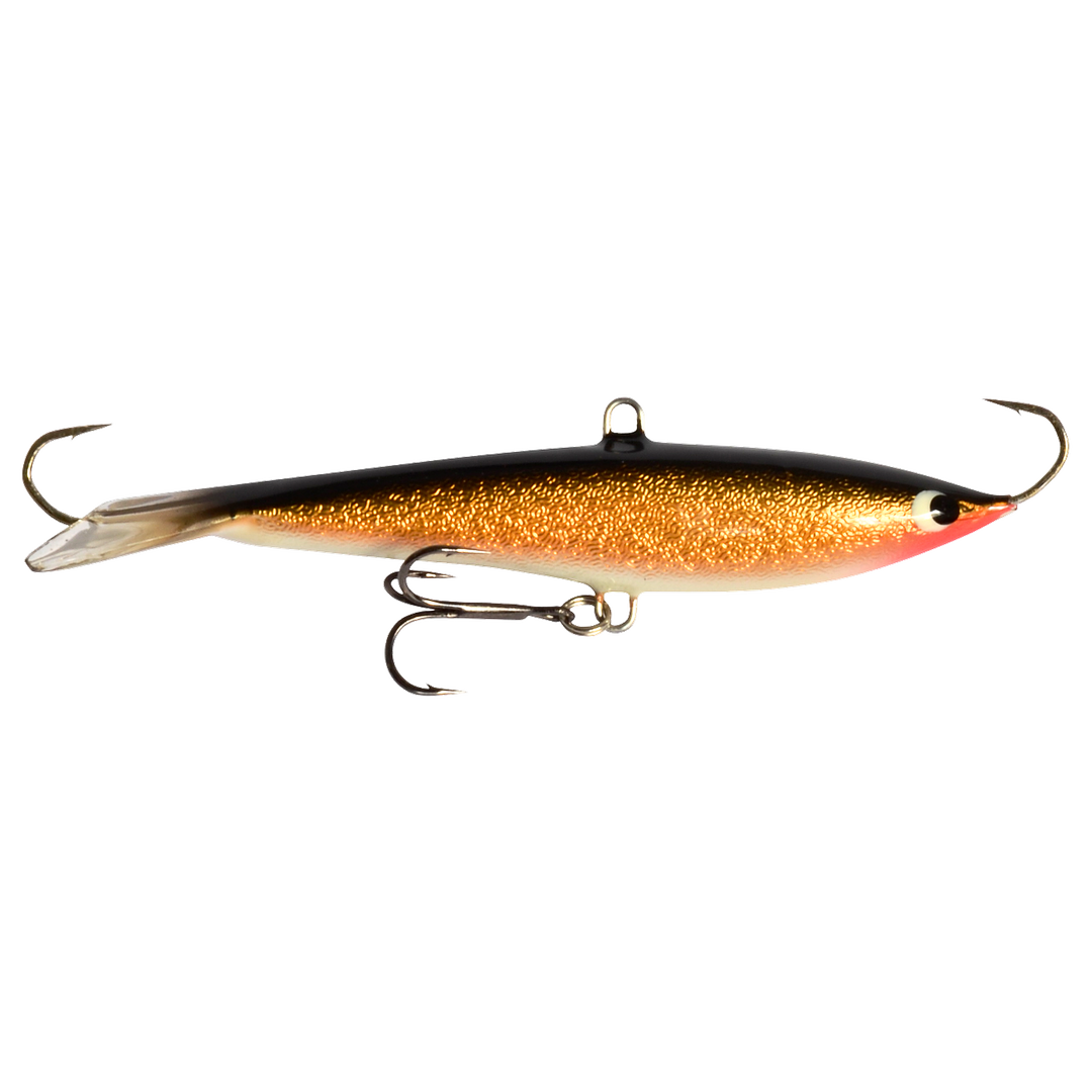 Kaweri 100 Kevennetty Tasapaino 100mm 21g F2 sivulta, pää oikealla