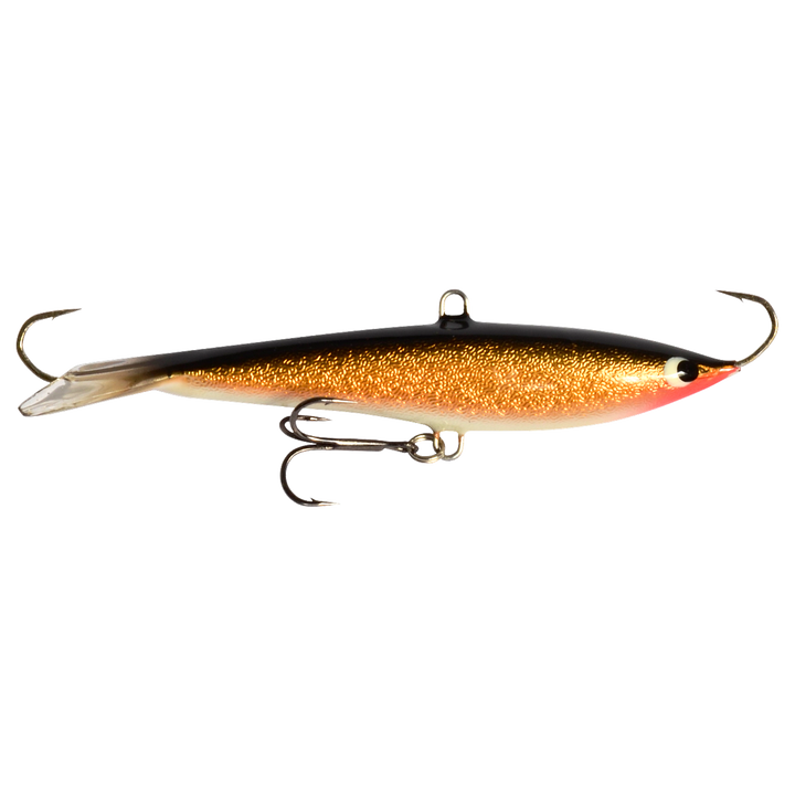 Kaweri 100 Kevennetty Tasapaino 100mm 21g F2 sivulta, pää oikealla
