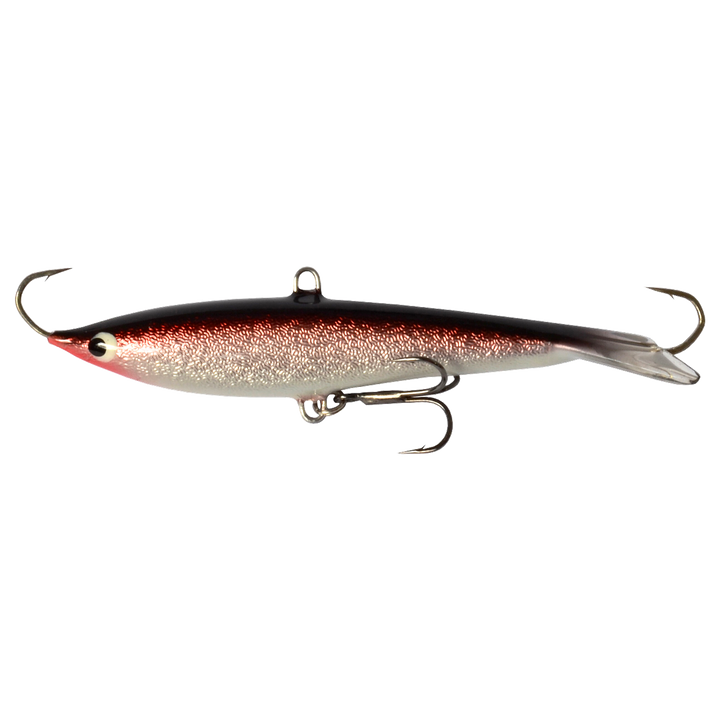 Kaweri 100 Kevennetty Tasapaino 100mm 21g F3 sivulta, pää vasemmalla