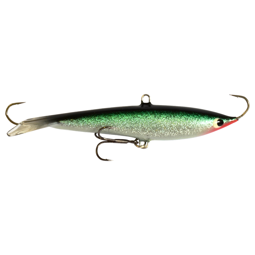 Kaweri 100 Kevennetty Tasapaino 100mm 21g F5 sivulta, pää oikealla