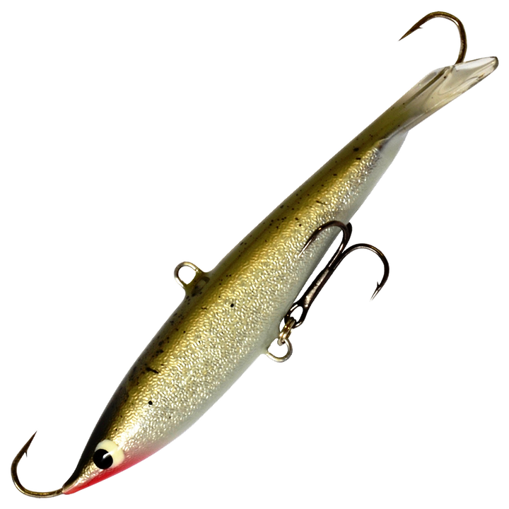 Kaweri 100 Kevennetty Tasapaino 100mm 21g, väri F6: oliivinruskea pilkullinen selkä, hopeinen kylki