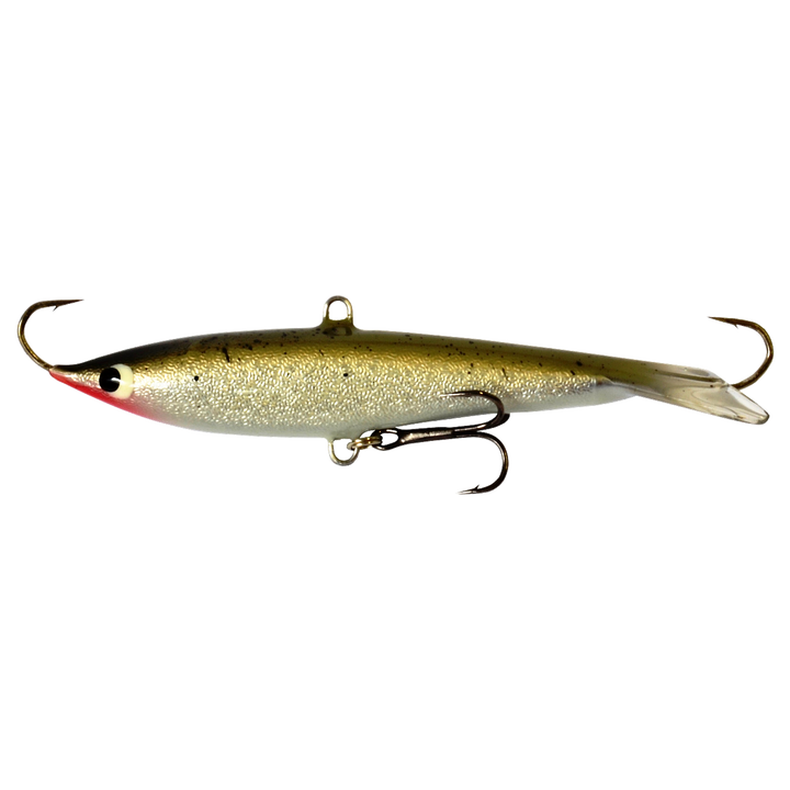 Kaweri 100 Kevennetty Tasapaino 100mm 21g F6 sivulta, pää vasemmalla