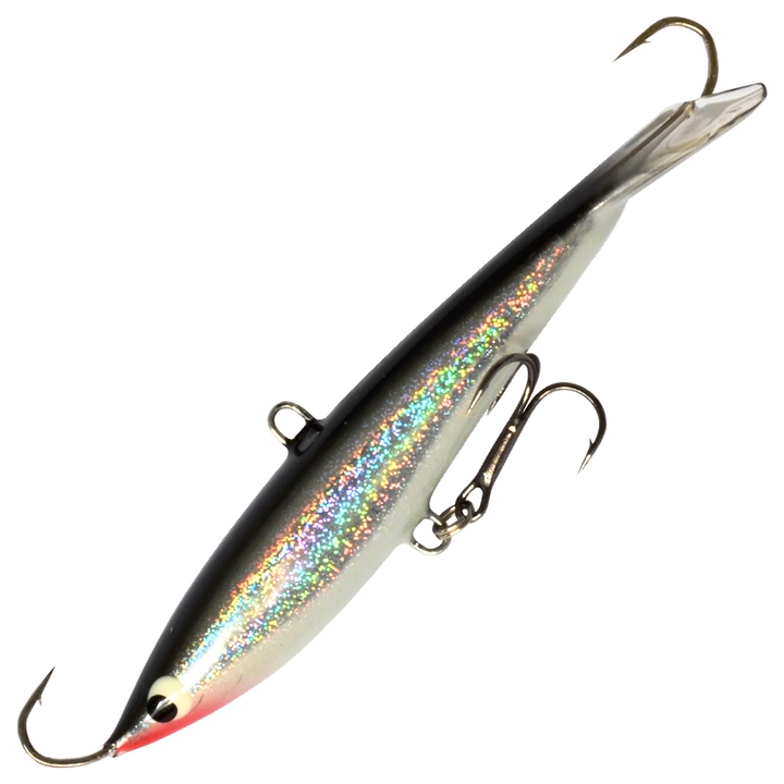 Kaweri 100 Kevennetty Tasapaino 100mm 21g, väri H1: musta selkä, kimalteinen hopeakylki