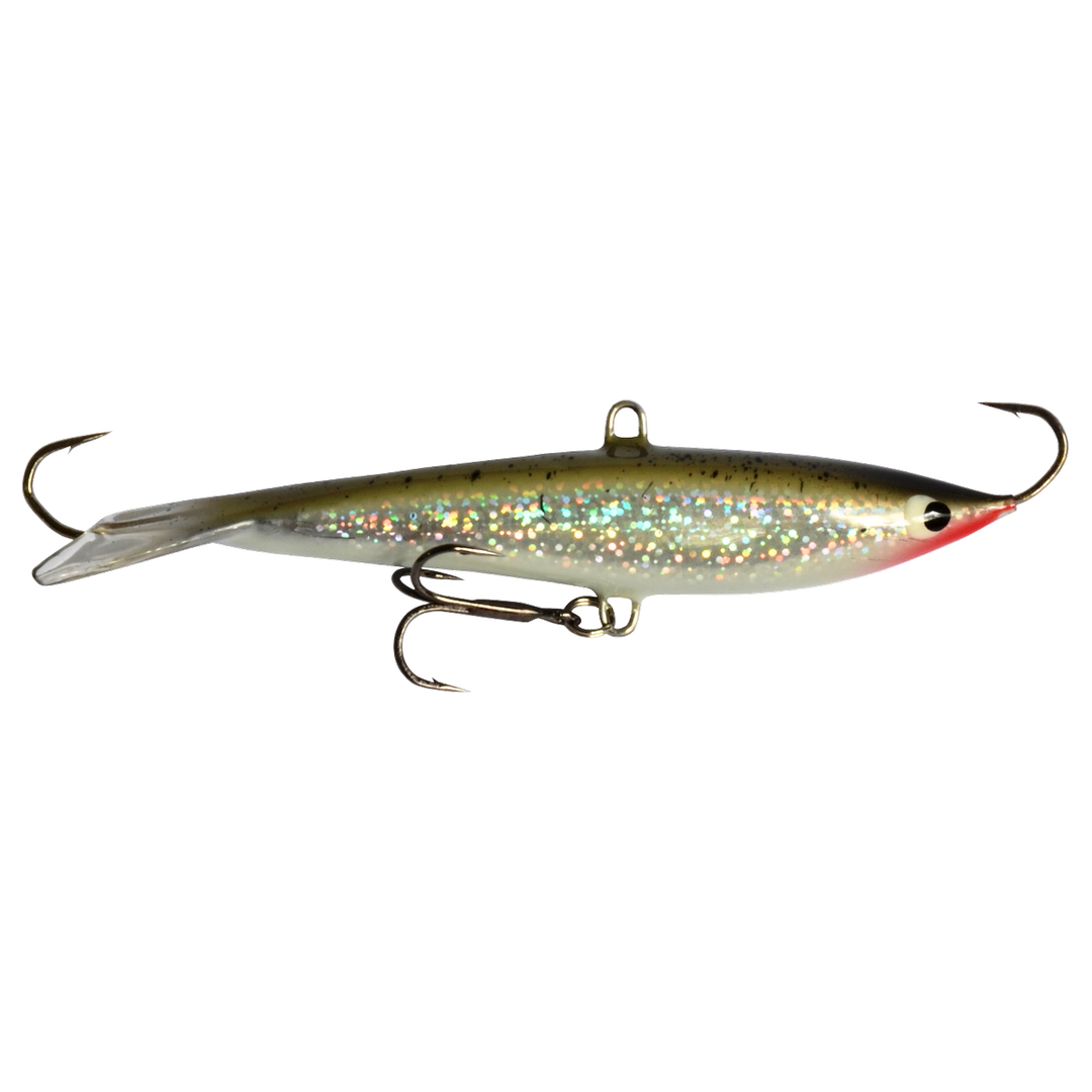 Kaweri 100 Kevennetty Tasapaino 100mm 21g IH6 sivulta, pää oikealla