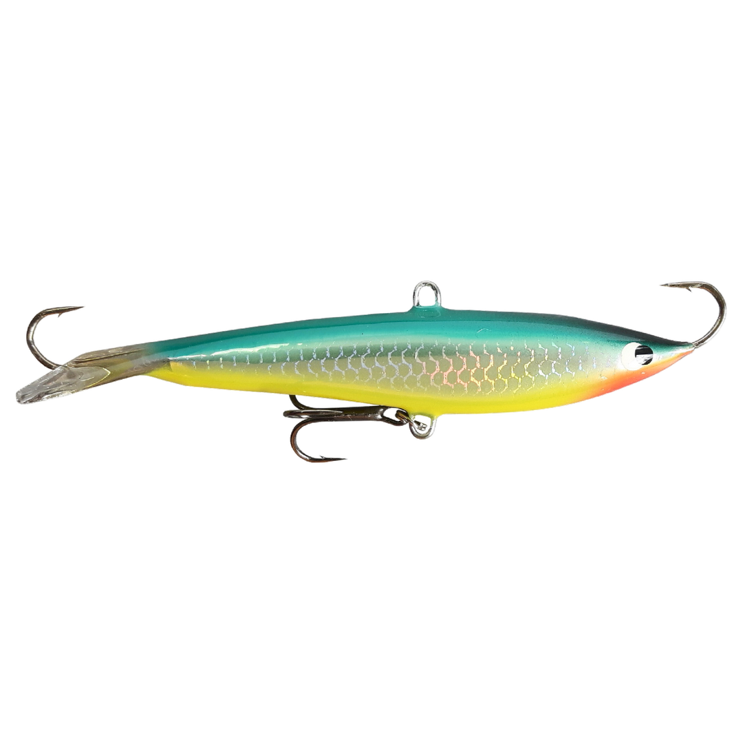 Kaweri 100 Kevennetty Tasapaino 100mm 21g M10 sivulta, pää oikealla