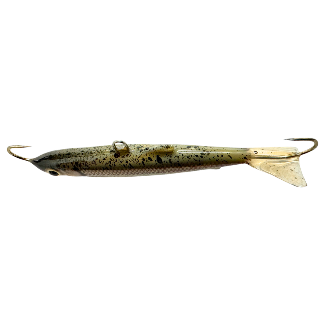 Kaweri 100 Kevennetty Tasapaino 100mm 21g Realistinen Kuore yläpuolelta, pää vasemmalla