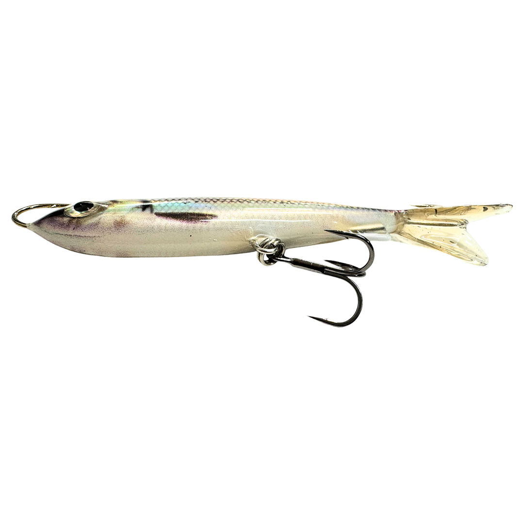 Kaweri 100 Kevennetty Tasapaino 100mm 21g Realistinen Kuore alapuolelta, pää vasemmalla
