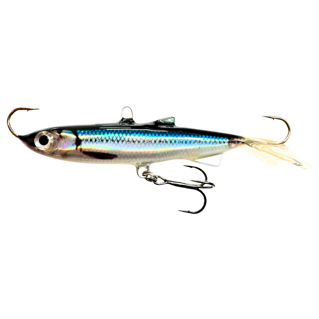 Kaweri 100 Kevennetty Tasapaino 100mm 21g Realistinen Muikku Niinivesi Special sivulta, pää vasemmalla