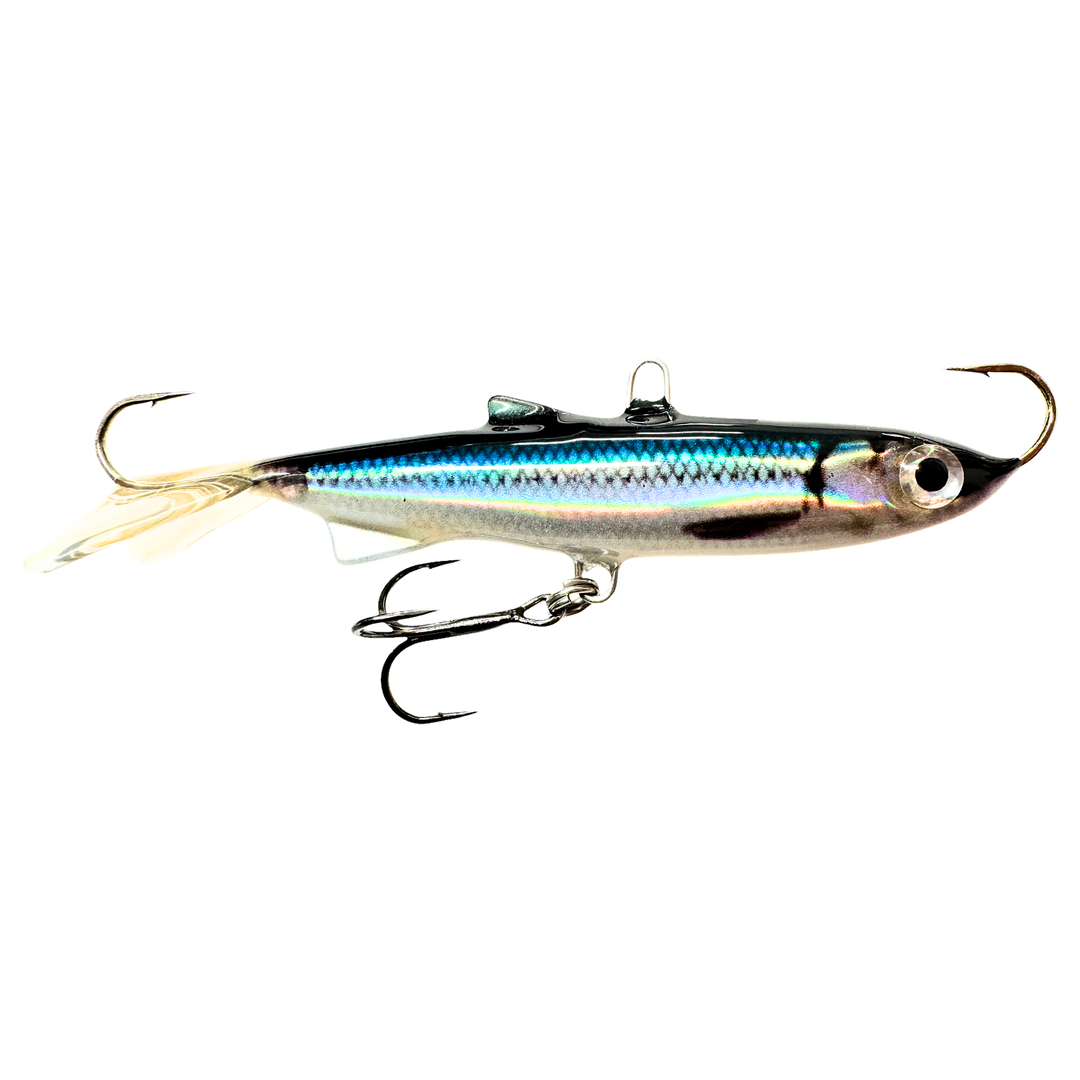 Kaweri 100 Kevennetty Tasapaino 100mm 21g Realistinen Muikku Niinivesi Special sivulta, pää oikealla