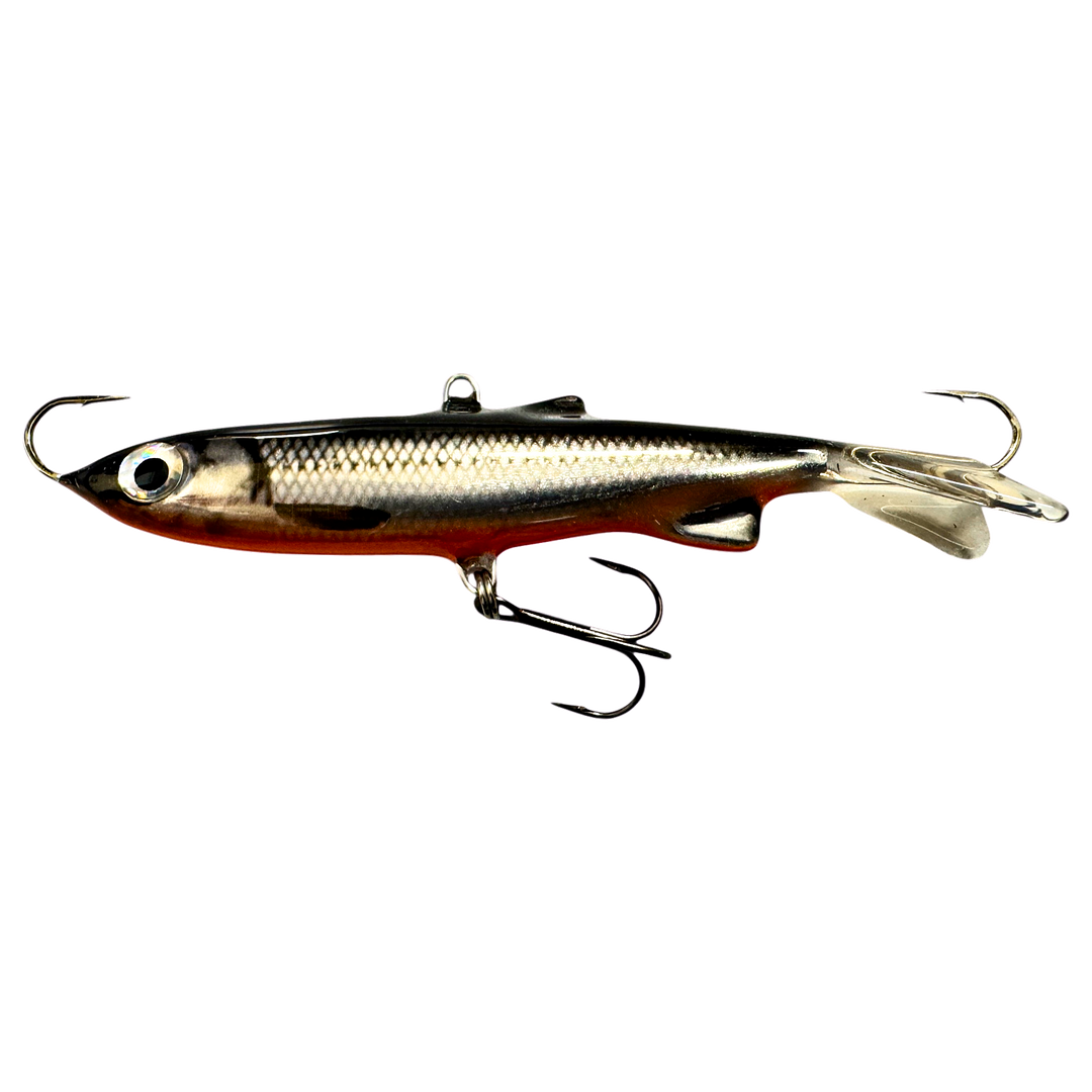 Kaweri 100 Kevennetty Tasapaino 100mm 21g Realistinen Muikku oranssi vatsa sivulta, pää vasemmalla