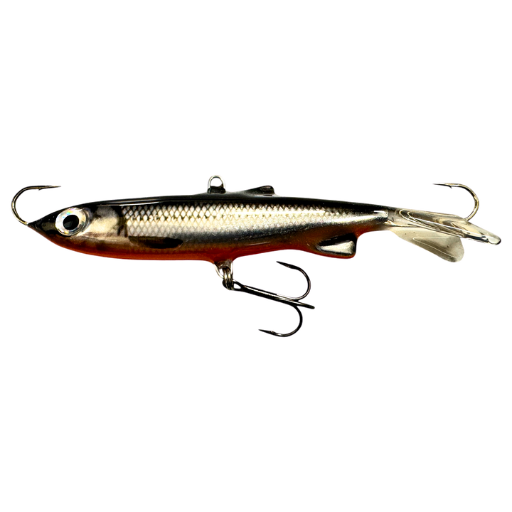 Kaweri 80 Kevennetty Tasapaino 86mm 15g Realistinen Muikku oranssi vatsa sivulta, pää vasemmalla