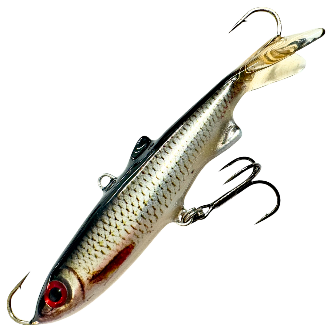Kaweri 80 Kevennetty Tasapaino 86mm 15g, väri Realistinen Särki: tumma selkä, hopeinen kylki, punainen silmä