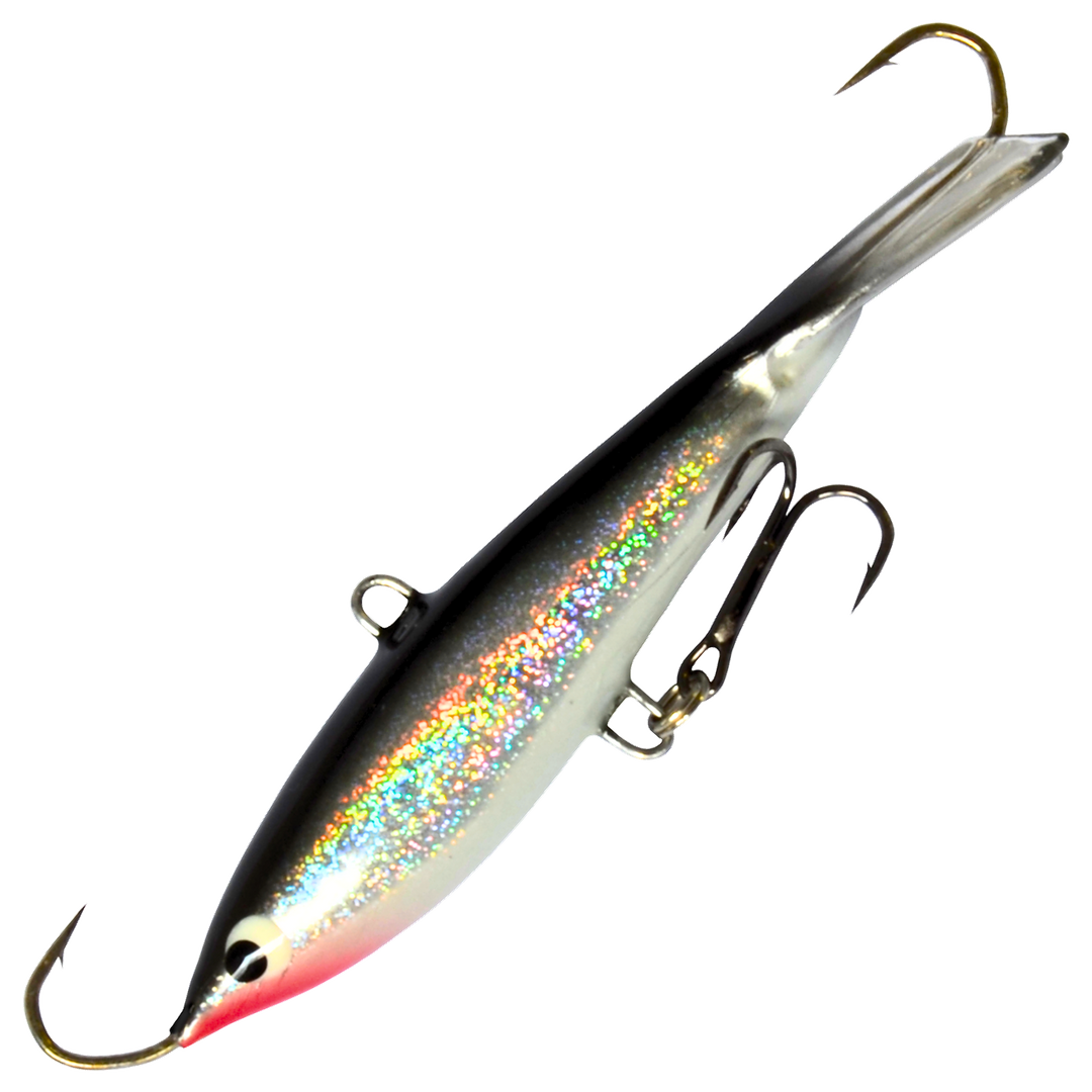 Kaweri 80 Kevennetty Tasapaino 86mm 16g, väri H1: musta selkä, kimalteinen hopeakylki